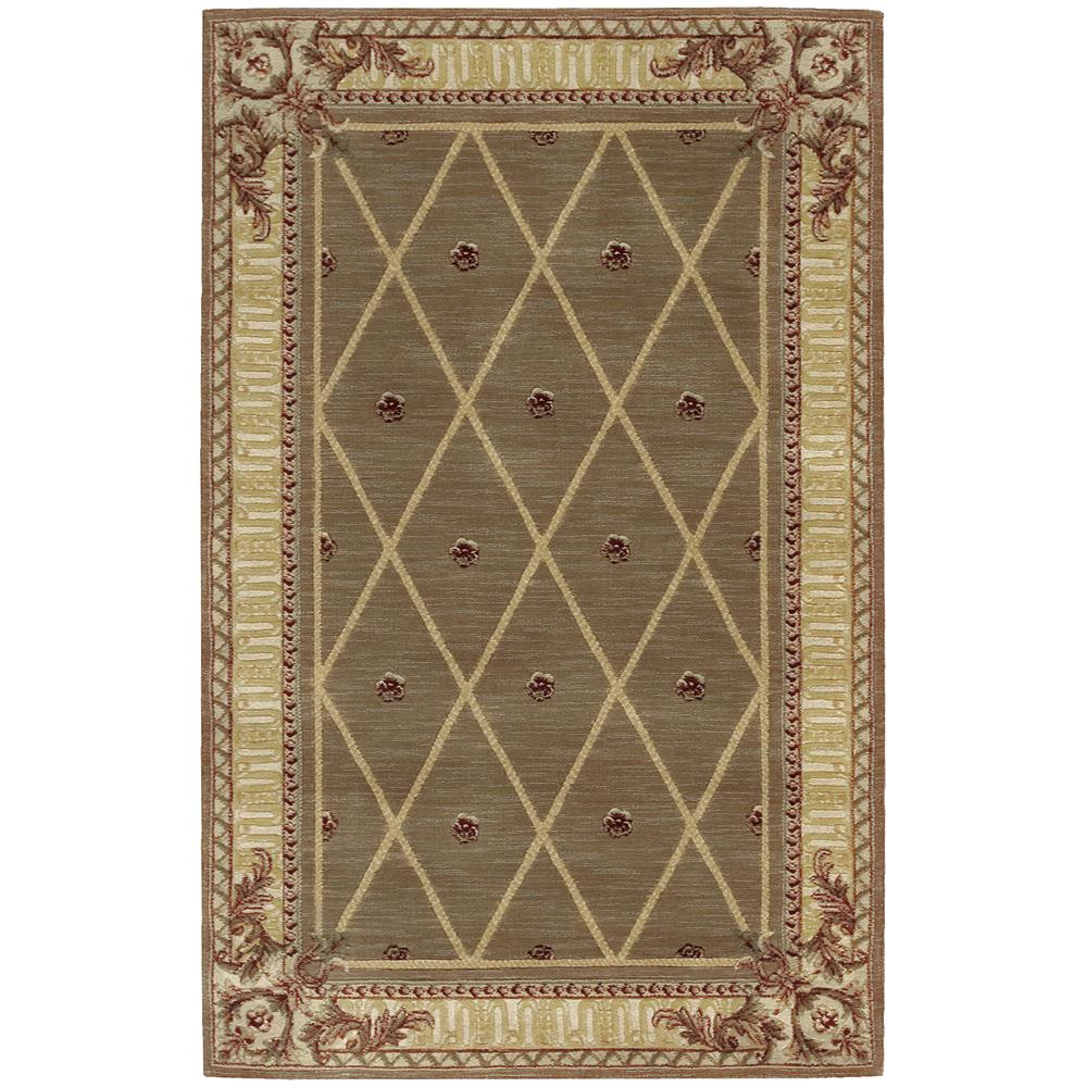 Nourison AS03 Ashton House 2 Ft. x 2 Ft.9 In. Indoor/Outdoor Rectangle Rug in  Cocoa